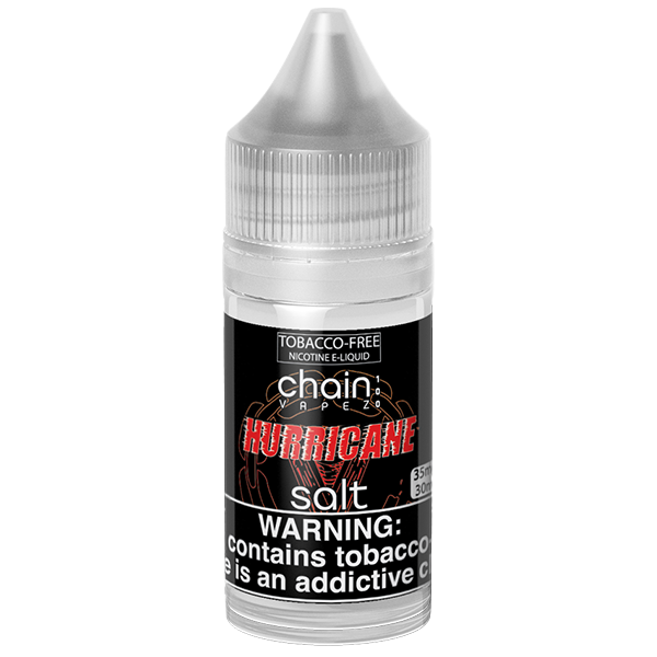 Chain Vapez Salt Series E-Liquid | 30mL | 35mg | Hurricane Bottle