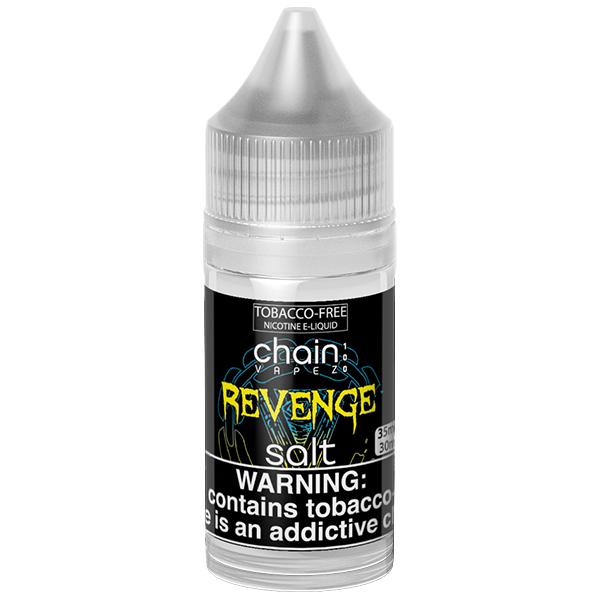 Chain Vapez Salt Series E-Liquid | 30mL | 35mg | Revenge Bottle