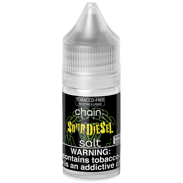 Chain Vapez Salt Series E-Liquid | 30mL | 35mg | Sour Diesel Bottle