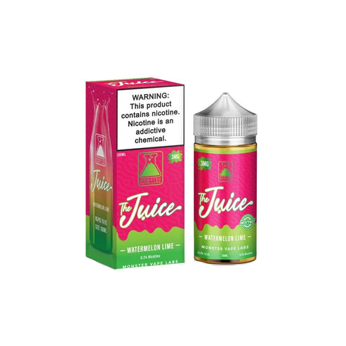 Jam Monster Juice Series E-Liquid | 100mL | 3mg | (Freebase) | Watermelon Lime with packaging