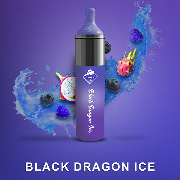 Tugpod EVO Disposable | 4500 Puffs | 10mL | Black Dragon Ice