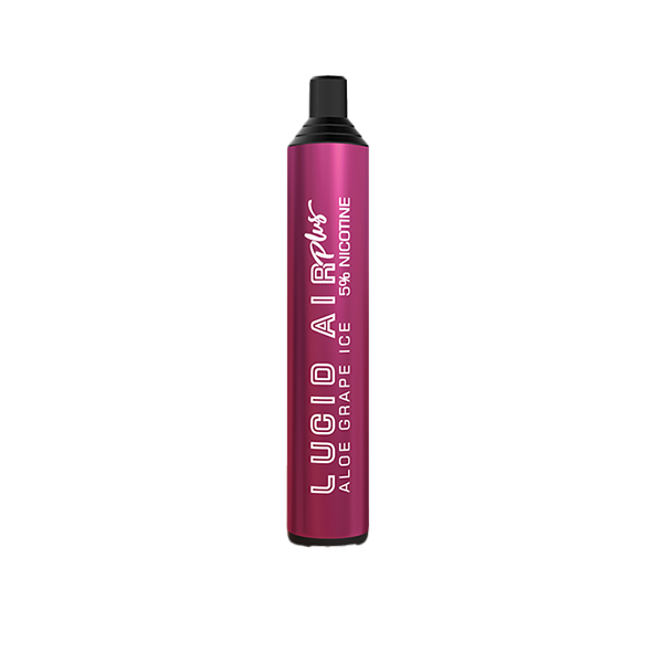 Lucid Air Plus Mesh Disposable | 5000 Puffs | 12mL | Aloe Grape Ice