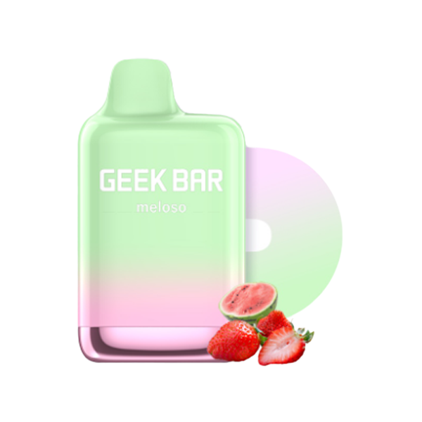 Geek Bar Meloso Max Disposable | 9000 Puffs | 14mL | 50mg | Strawberry Watermelon
