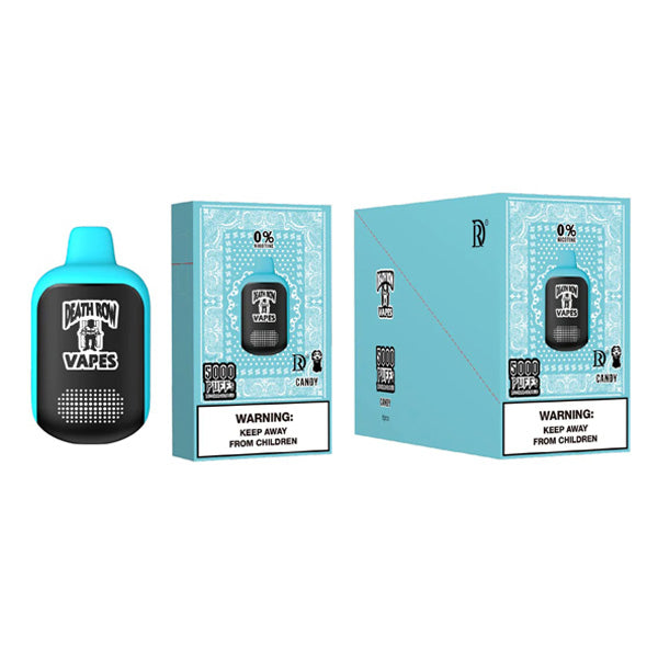 Death Row Vapes Disposable | 5000 Puffs | 10.5mL | 50mg | candy with packaging