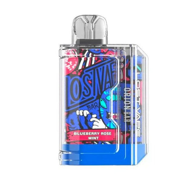 Orion Bar Disposable | 7500 Puff | 18mL | 50mg | Blueberry Rose Mint