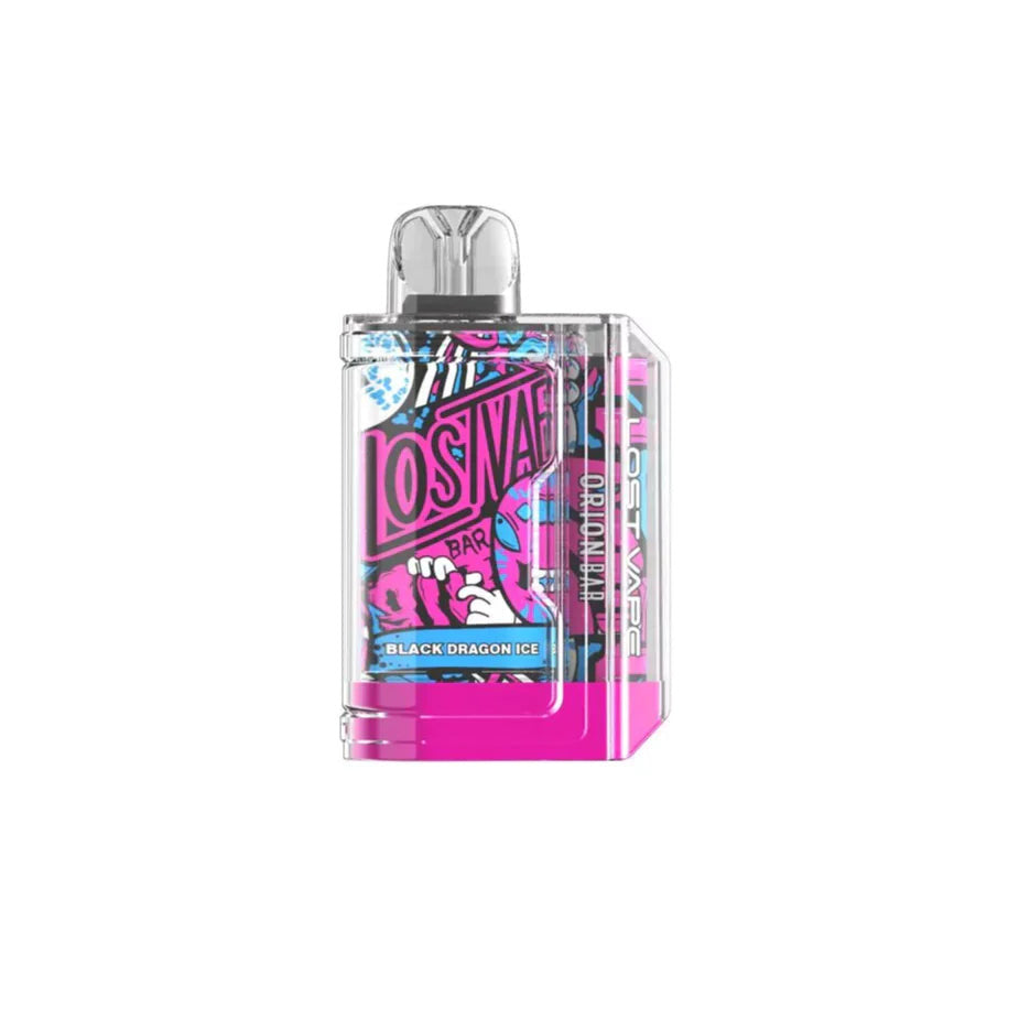 Orion Bar Disposable | 7500 Puff | 18mL | 50mg | Black Dragon Ice