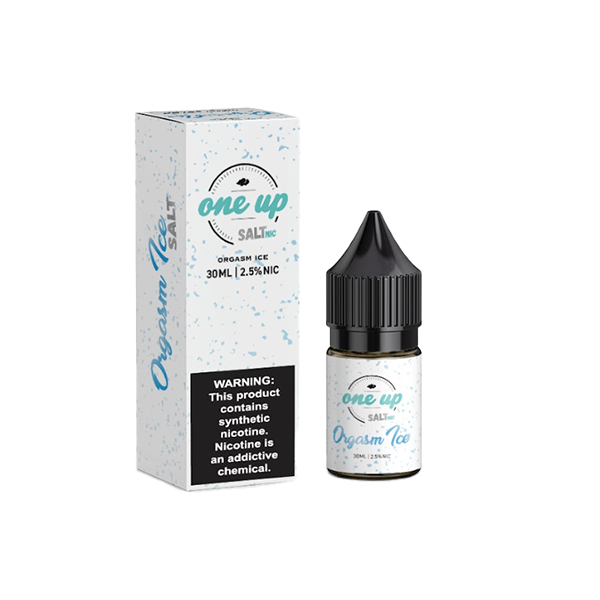 One Up TFN Salt Series E-Liquid | 30mL | Salt Nic | Orgasm Ice With packaging