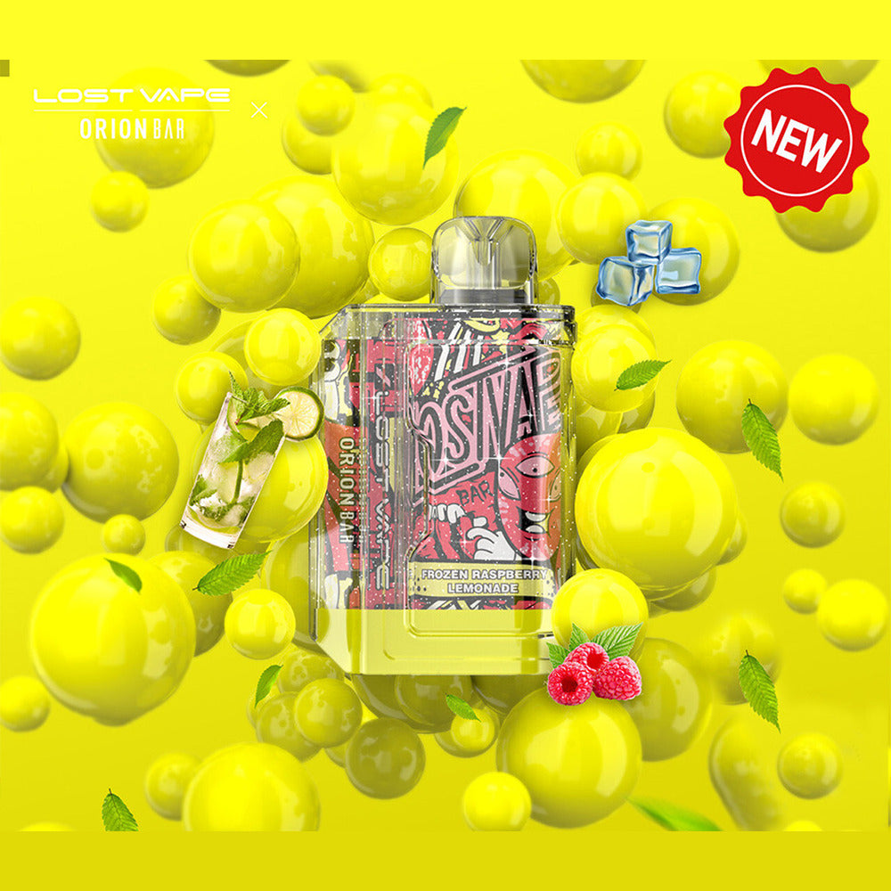 Orion Bar Disposable | 7500 Puff | 18mL | 50mg | Rasberry Lemonade