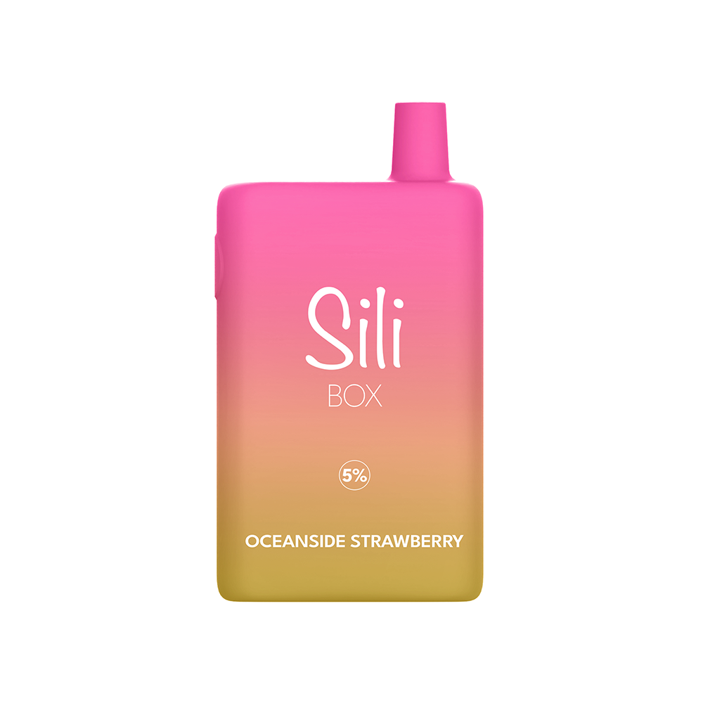 Sili Box Disposable | 6000 Puffs | 16mL | Oceanside Strawberry