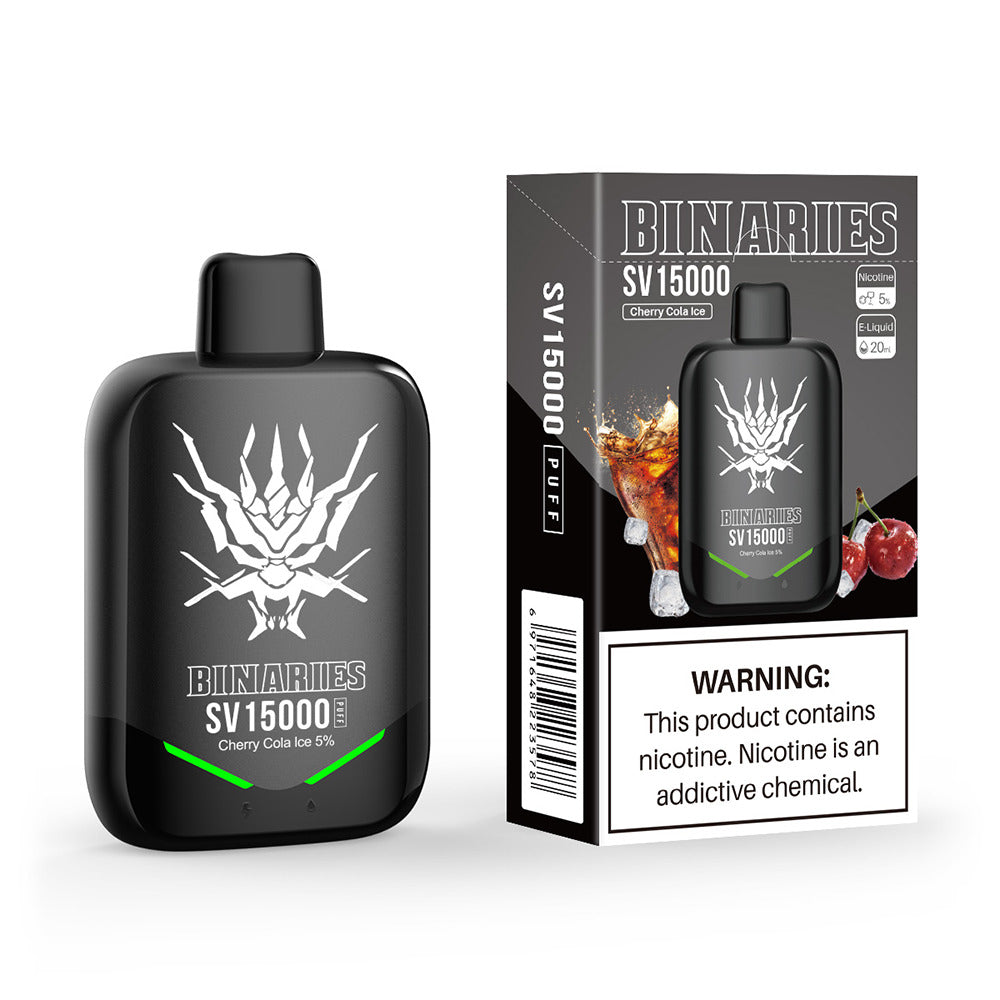 HorizonTech Binaries Cabin Disposable SV | 15000 Puffs | 20mL | Cherry Cola Ice with Packaging