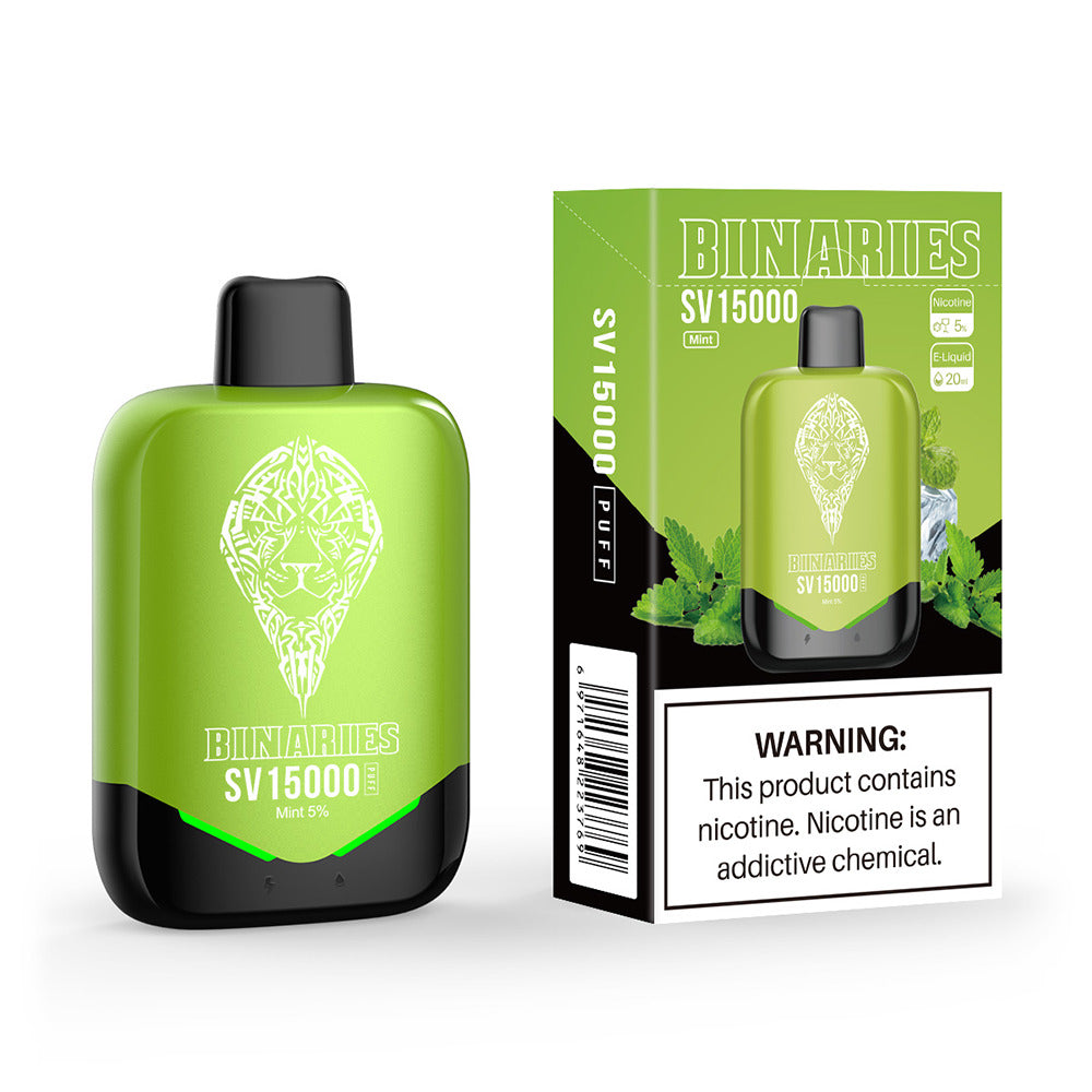 HorizonTech Binaries Cabin Disposable SV | 15000 Puffs | 20mL | Mint with Packaging