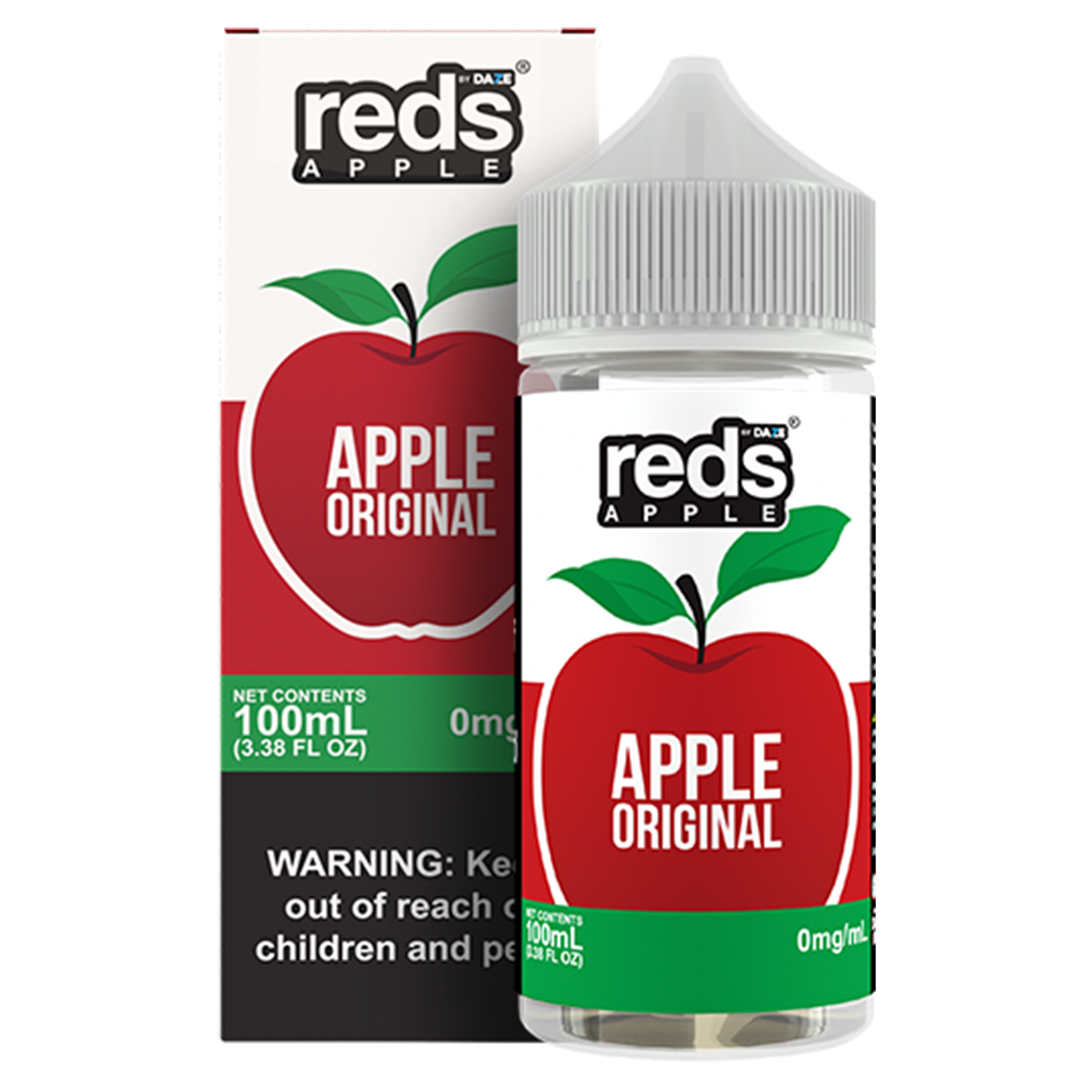 Reds Apple by 7Daze Reds 100mL with Packaging