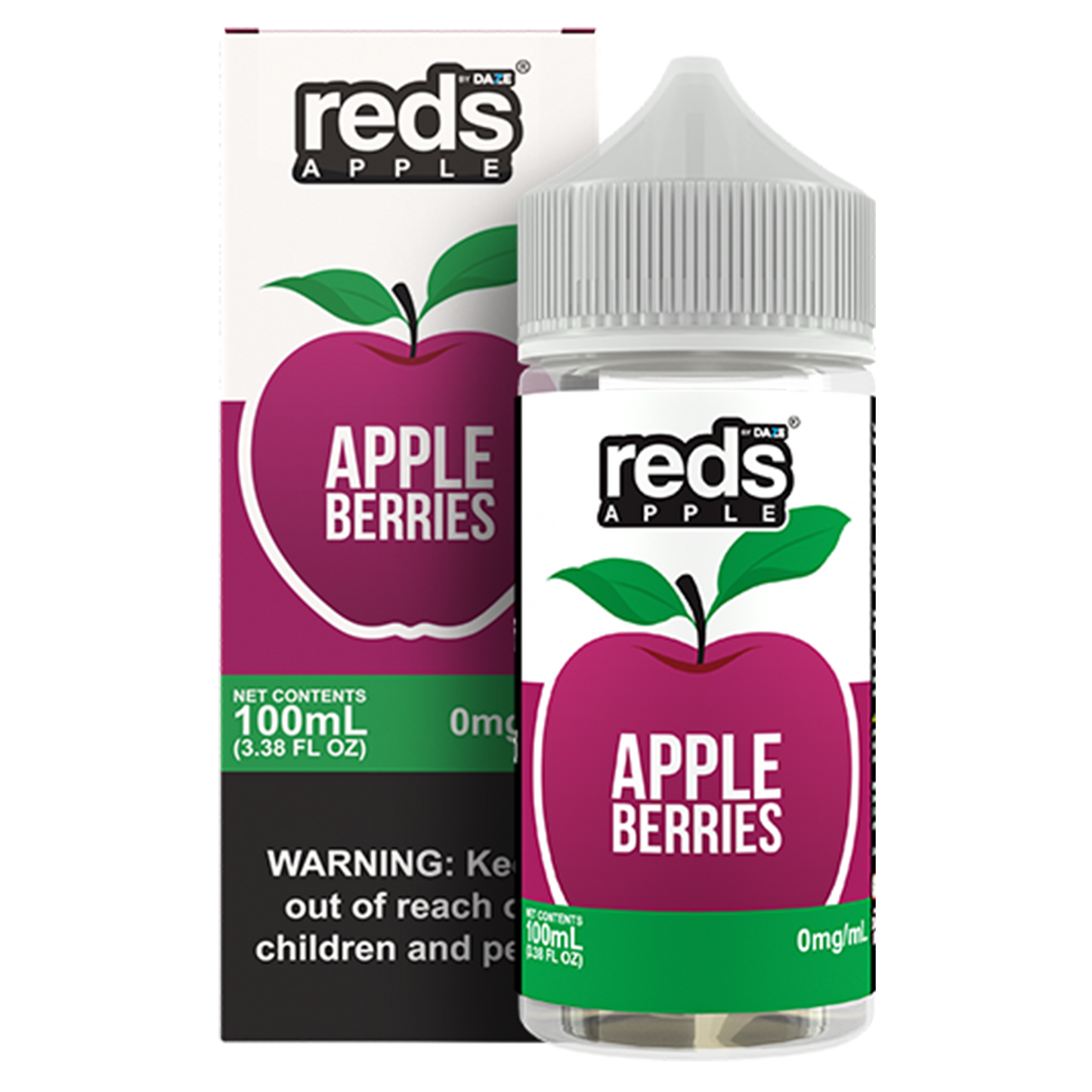 Berries by 7Daze Reds 100mL | 0mg with Packaging