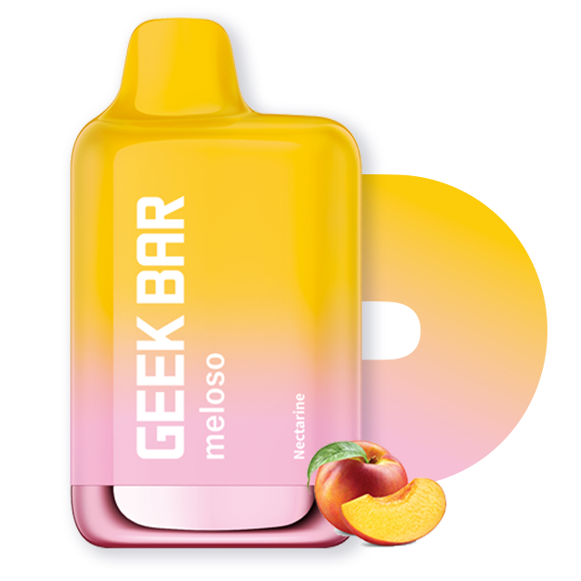 Geek Bar Meloso Max Disposable | 9000 Puffs | 14mL | 50mg | Nectarine