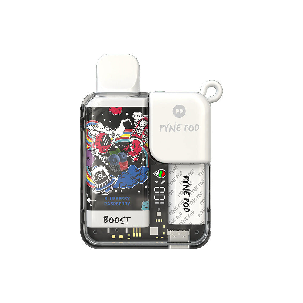 Pyne Pod Boost Disposable | 8500 Puffs | 10mL | 50mg | Blueberry Raspberry