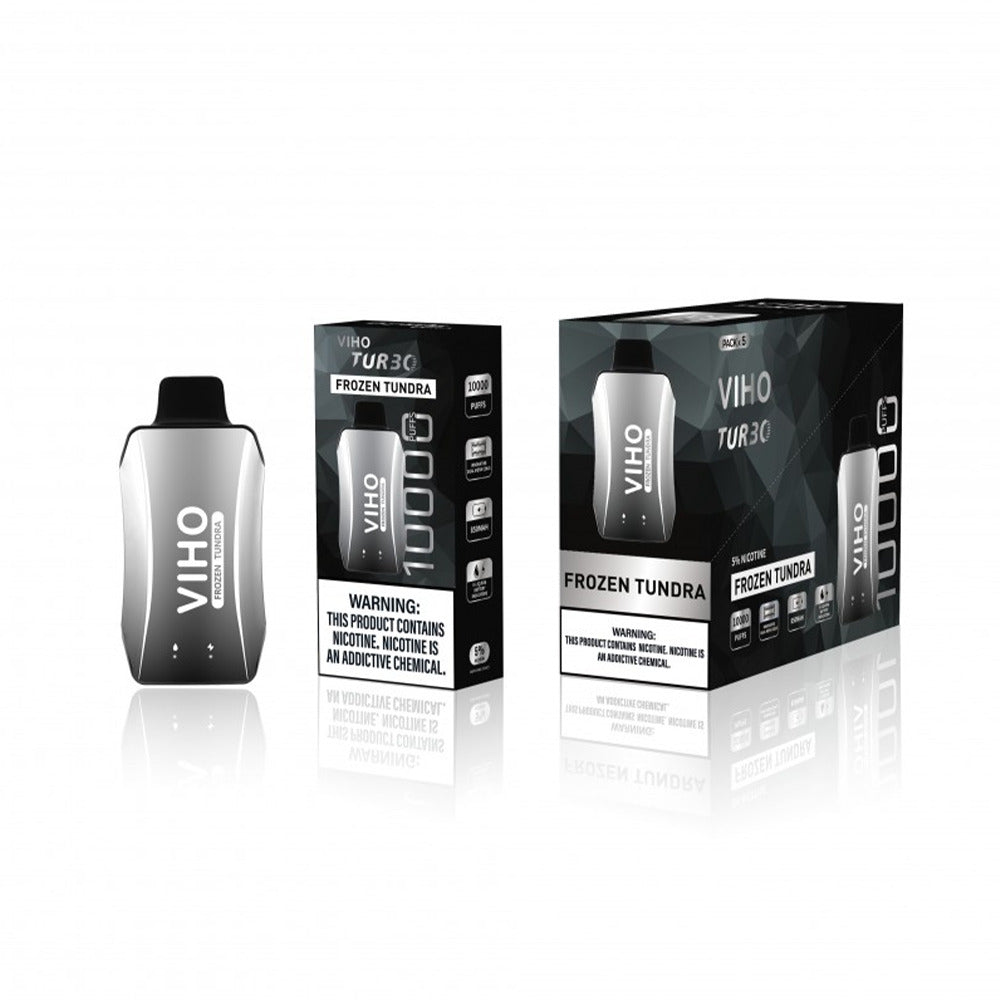 Viho Turbo Disposable | 10000 Puffs | 17mL | 50mg | Frozen Tundra with packaging