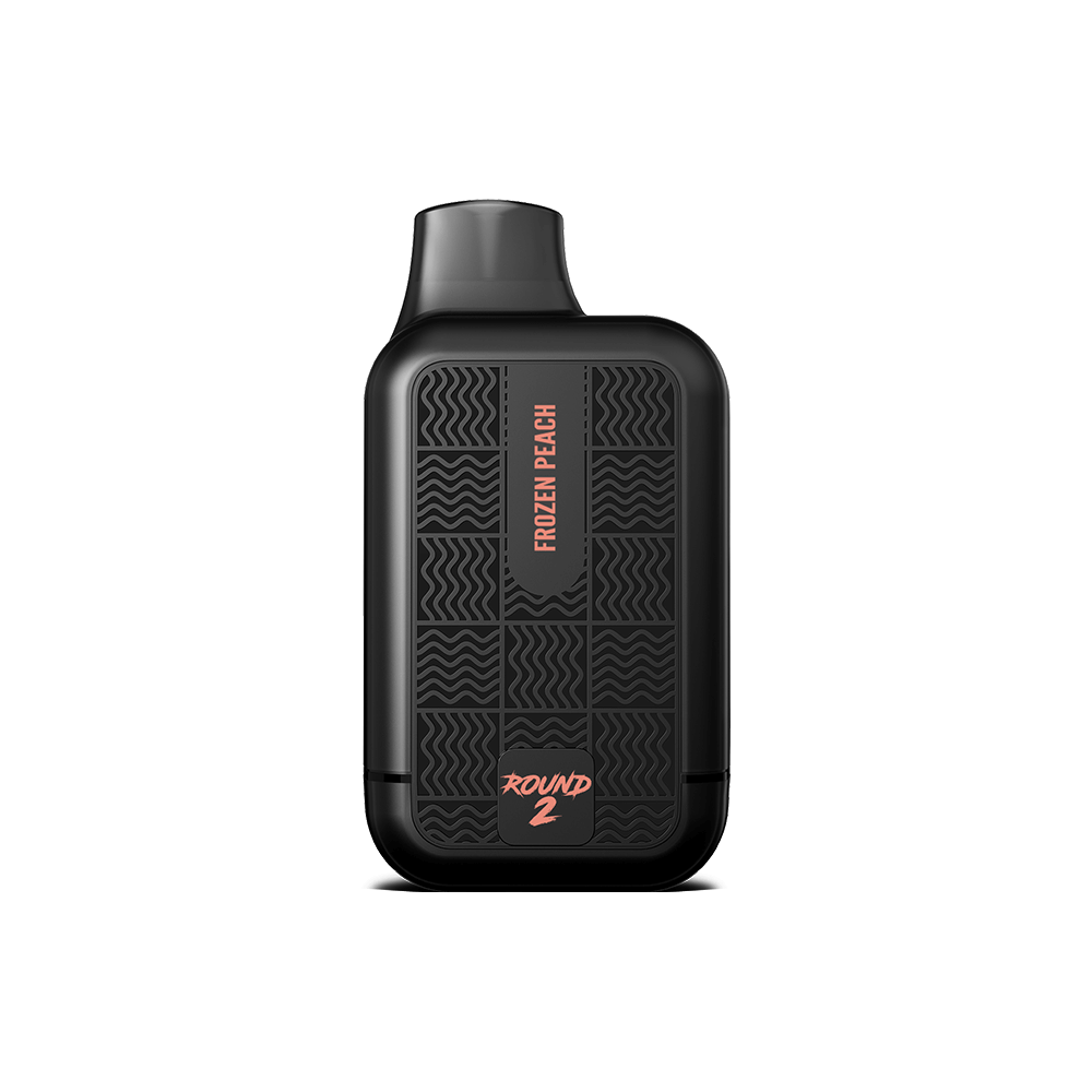 Tyson 2.0 ROUND-2 Heavy Weight Disposable | 7500 Puff | 16mL | 50mg | Frozen Peach