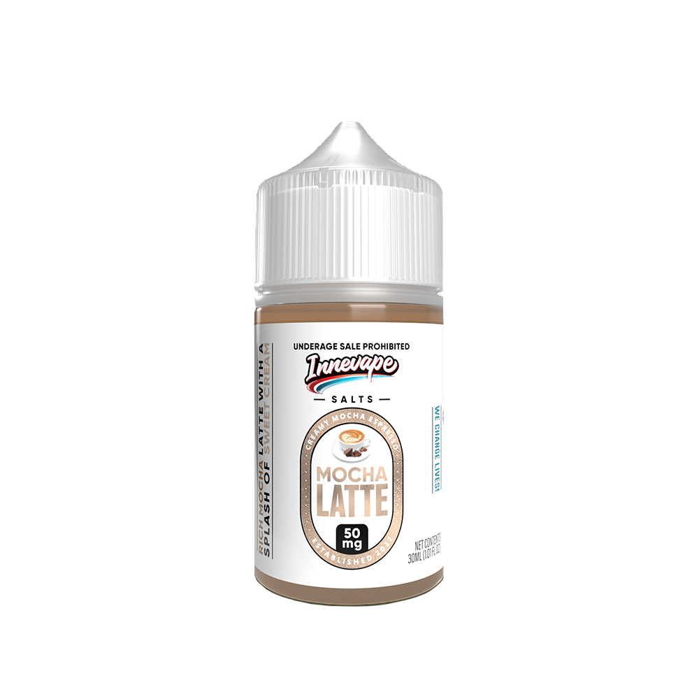 Innevape Salt Series E-Liquid | 30mL | 35mg | Salt Nic | Mocha Latte