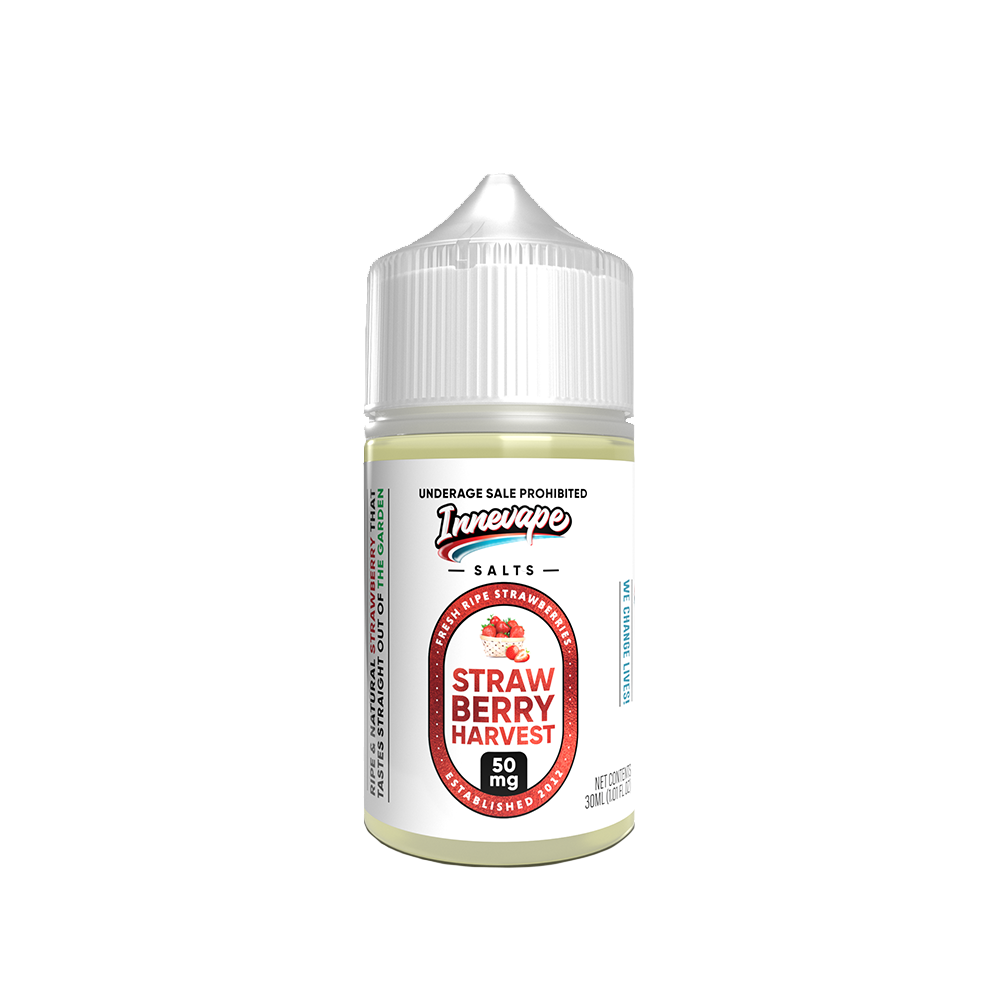 Innevape Salt Series E-Liquid | 30mL | 35mg | Salt Nic | Strawberry Harvest