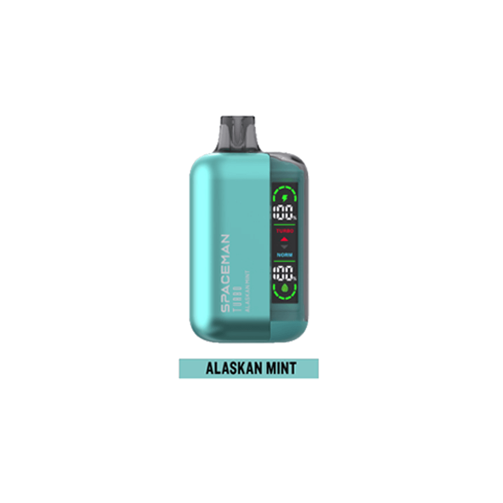 SMOK Space Man Turbo Disposable | 15000 Puffs | 16mL | 50mg | Alaskan Mint