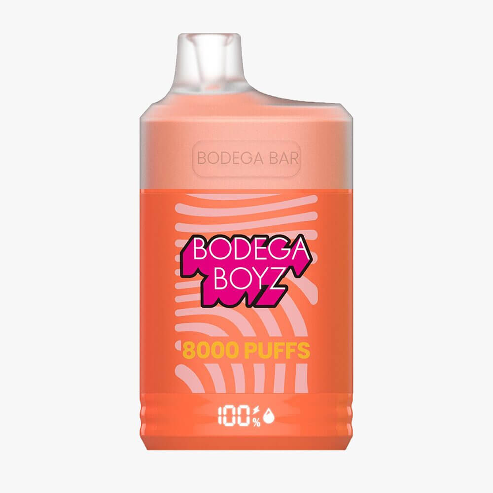 Bodega Bar Disposable | 8000 Puffs | 17mL | 50mg | Peach Mango Watermelon