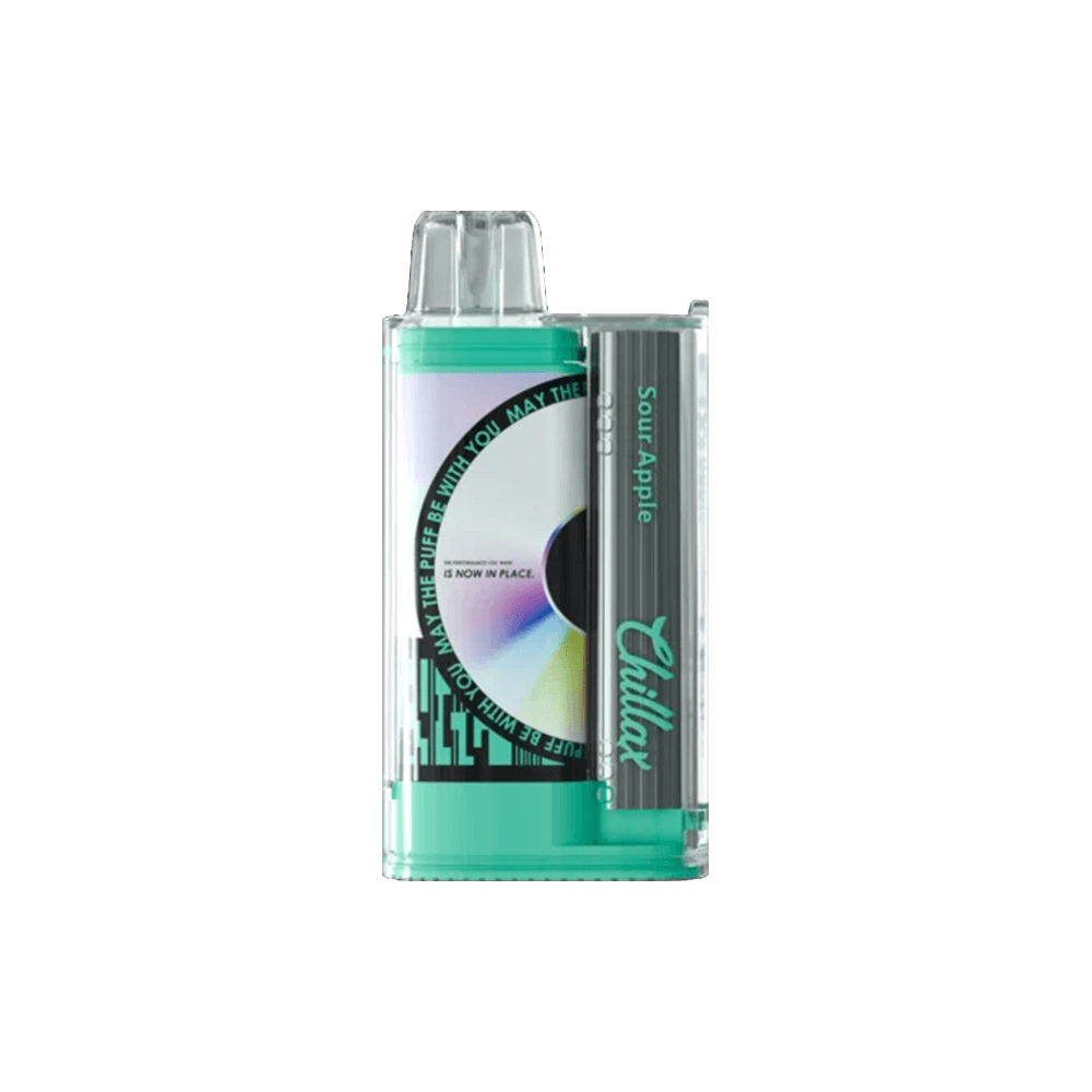 Chillax Bar B6000 Disposable | 15000 Puffs | 18mL | 50mg | Sour Apple