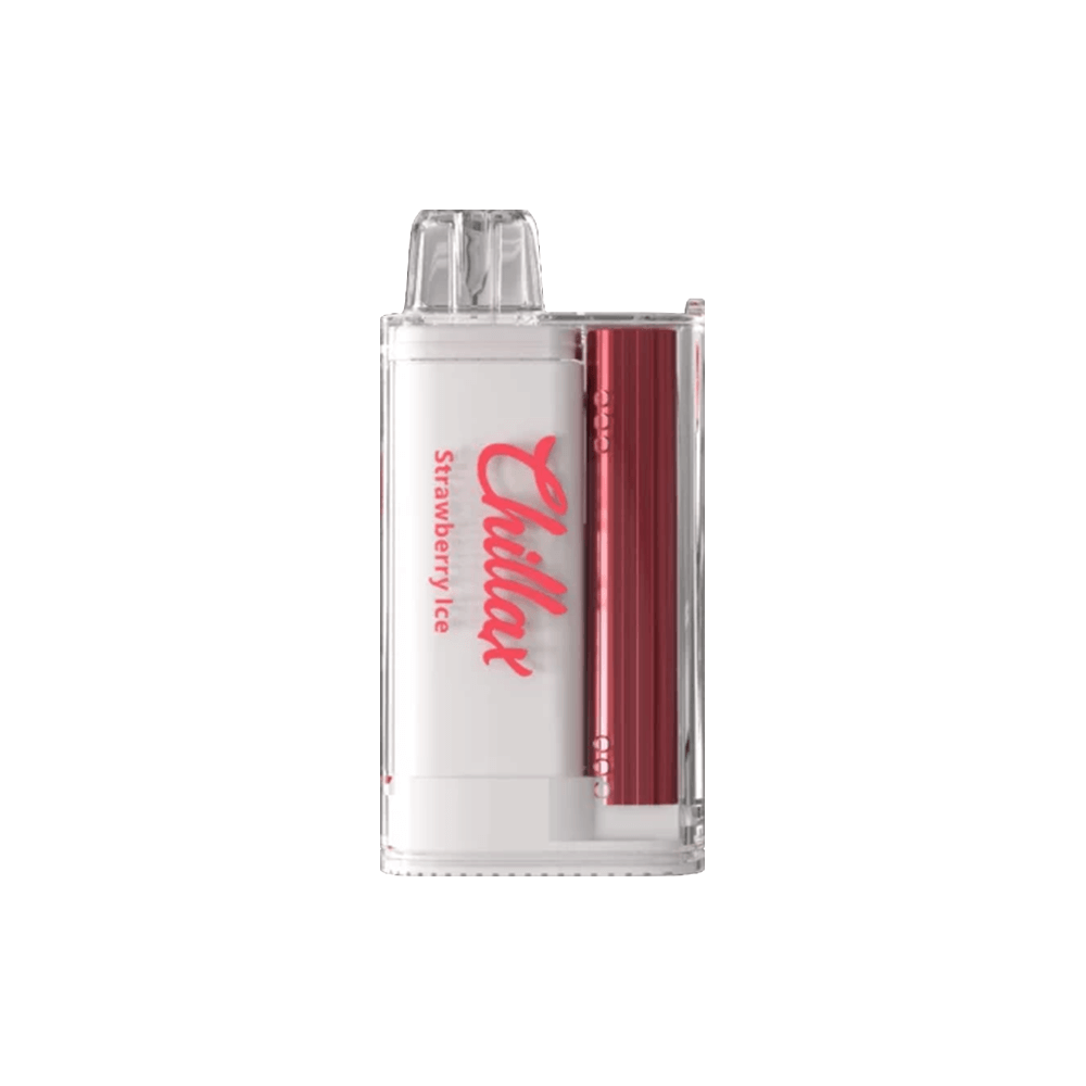Chillax Bar B6000 Disposable | 15000 Puffs | 18mL | 50mg | Strawberry Ice