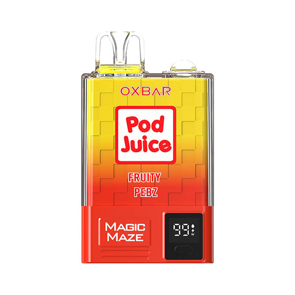 Oxbar Magic Maze Pro Disposable | 10000 puffs | 18mL | 50mg | Fruity Pebz