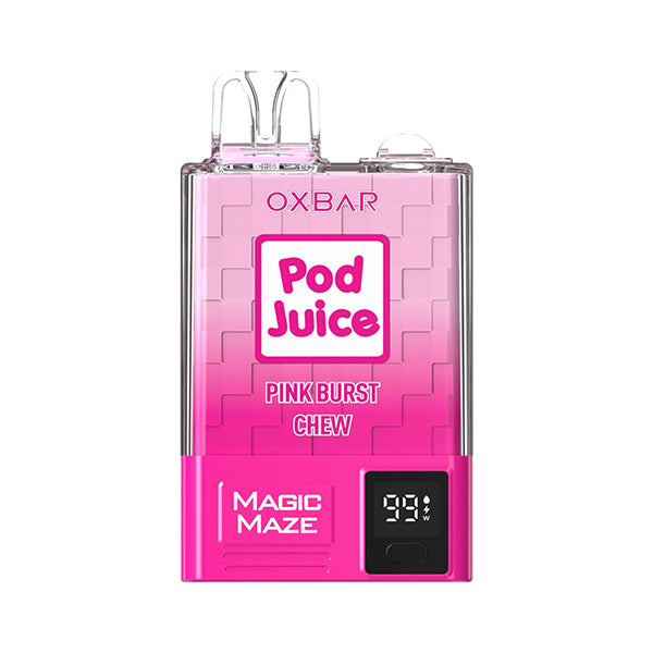Oxbar Magic Maze Pro Disposable | 10000 puffs | 18mL | 50mg | Pink Burst Chew