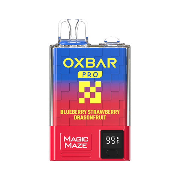 Oxbar Magic Maze Pro Disposable | 10000 puffs | 18mL | 50mg | Blueberry Strawberry Dragonfruit