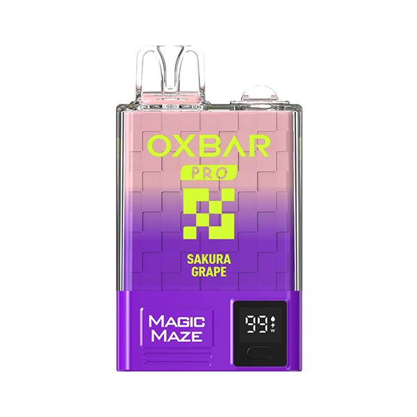 Oxbar Magic Maze Pro Disposable | 10000 puffs | 18mL | 50mg | Sakura Grape