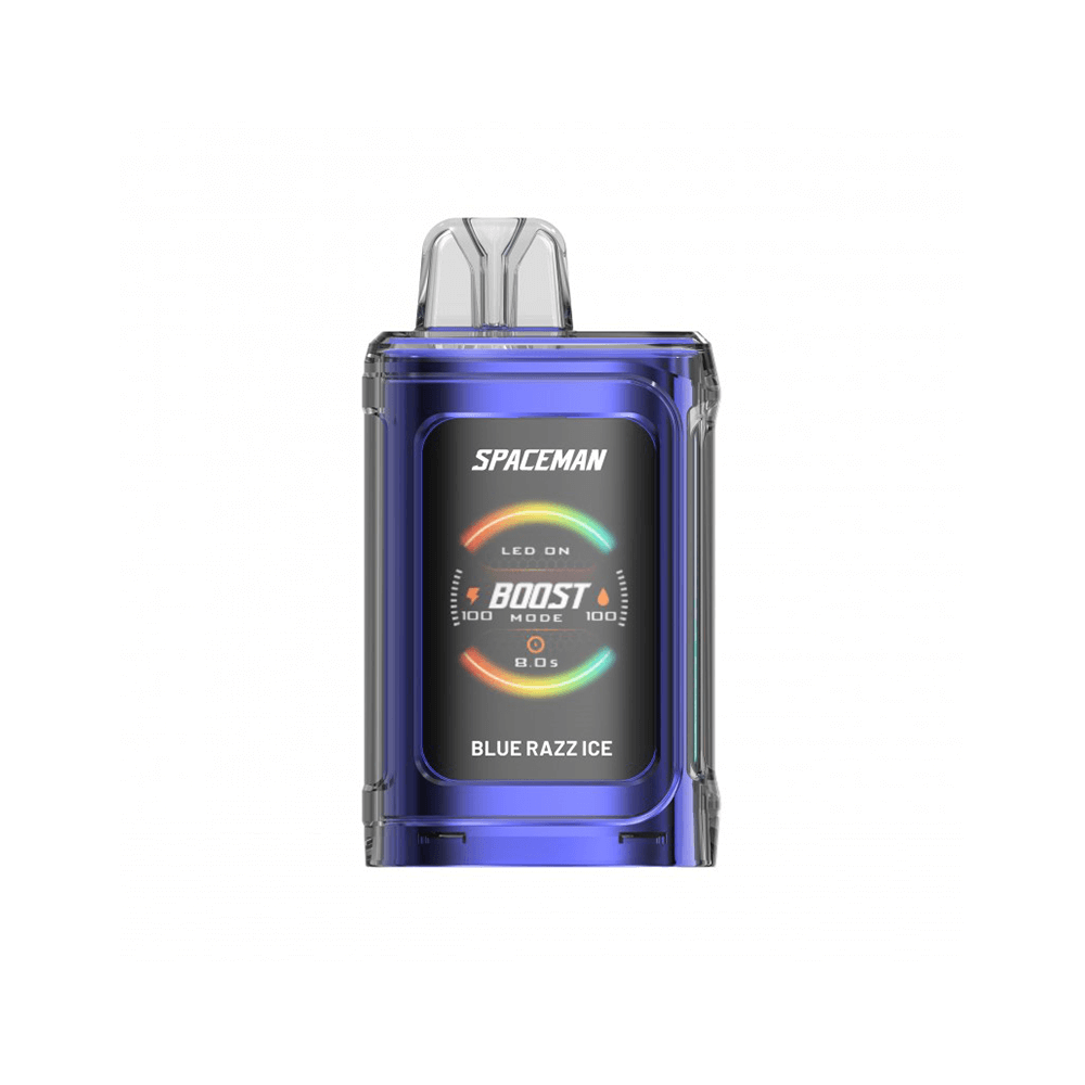 Space Man Prism Disposable | 20000 Puffs | 18mL | 50mg | Blue Razz Ice