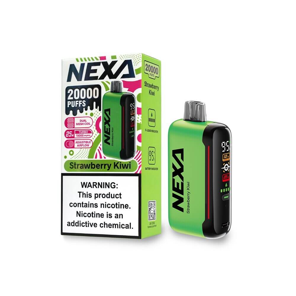 NEXA N20000 Disposable | 20000 Puffs | 20mL | 50mg | Strawberry-Kiwi with packaging