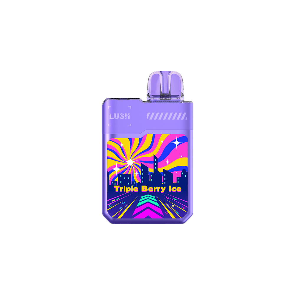 Geek Bar Digi Flavor Lush Disposable | 20000 Puffs | 18mL | 50mg | Triple Berry Ice