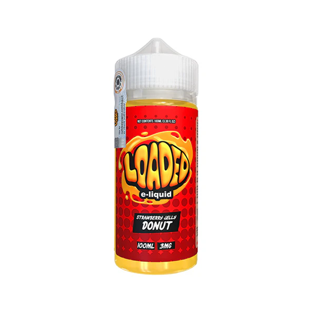 Loaded-Strawberry Jelly Donut, 100mL bottle