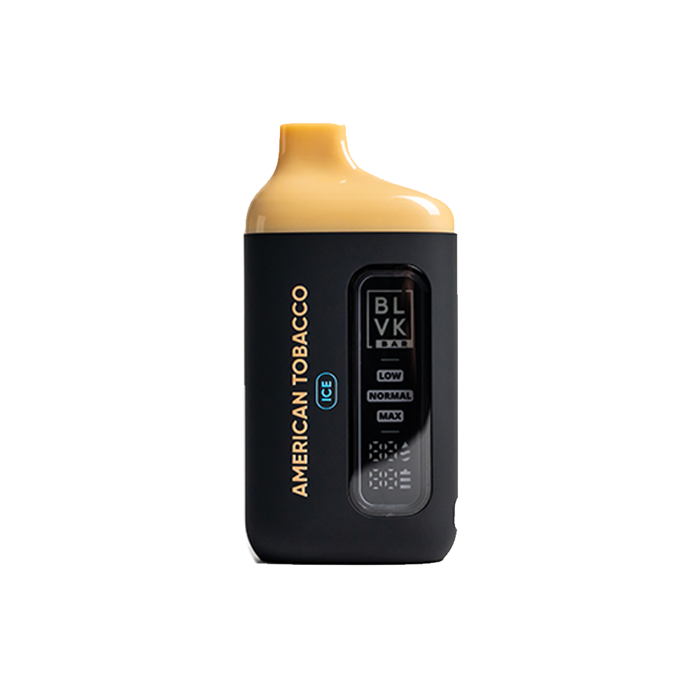 BLVK Bar Disposable | 20000 Puffs | 22mL | 50mg | American Tobacco