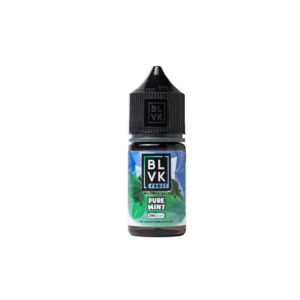 BLVK Frost Salts-Pure Mint Ice, 30mL bottle