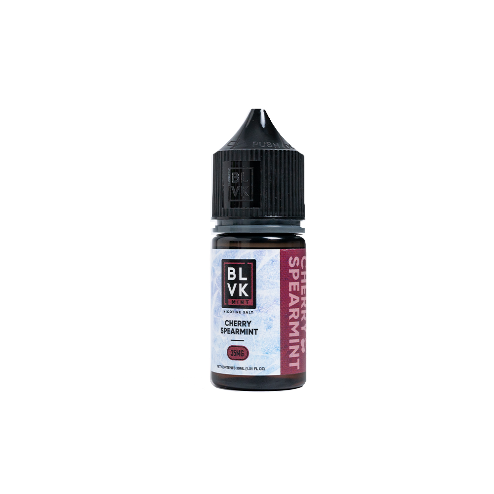 BLVK Mint Salts-Cherry Spearmint Ice, 30mL bottle