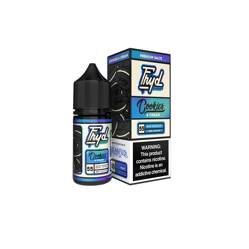 FRYD Salts-Cookies & Cream, 30mL with packaging