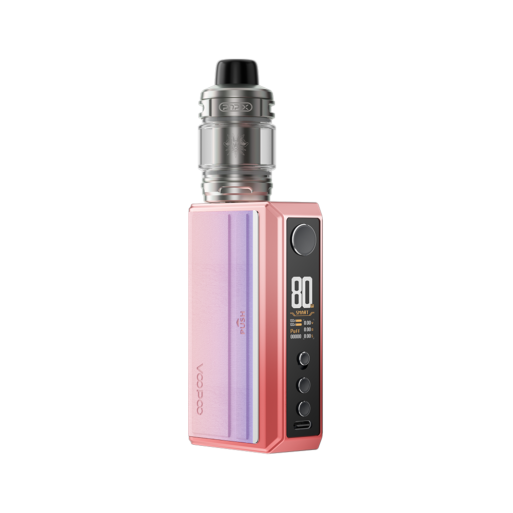 Voopoo - Drag 5 Box Mod Starter Kit - Sakura Pink