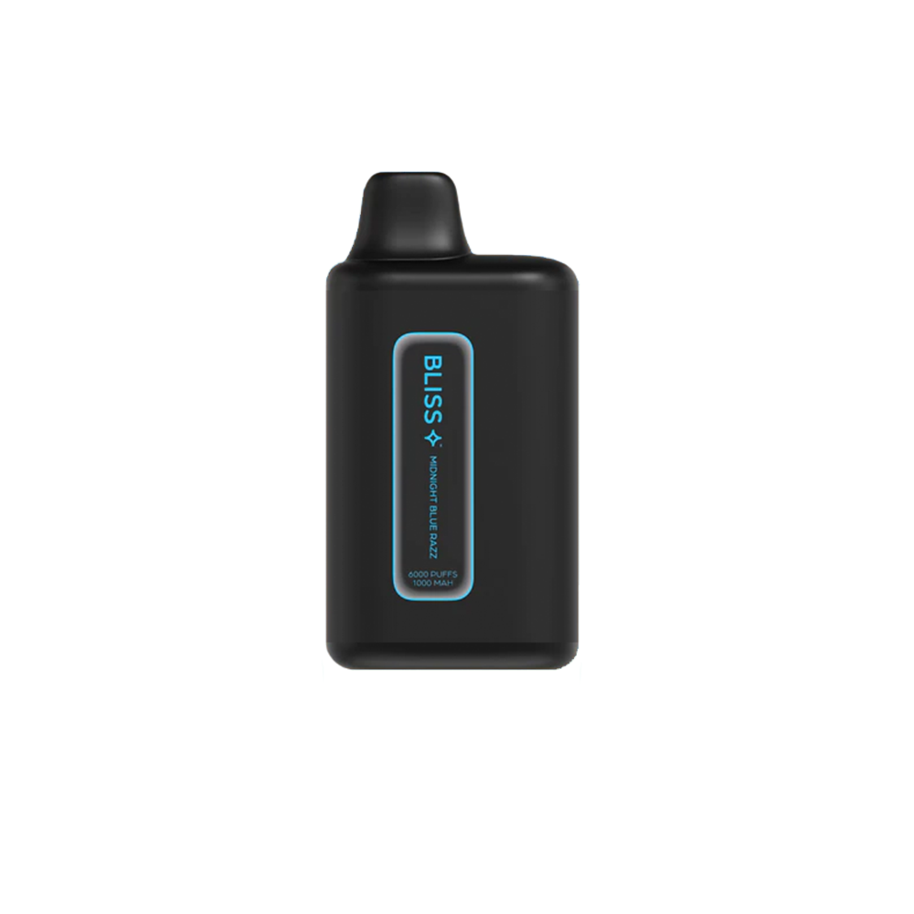 Bliss Bar Disposable | 6000 Puffs | 14mL | 50mg | Midnight Blue Raz