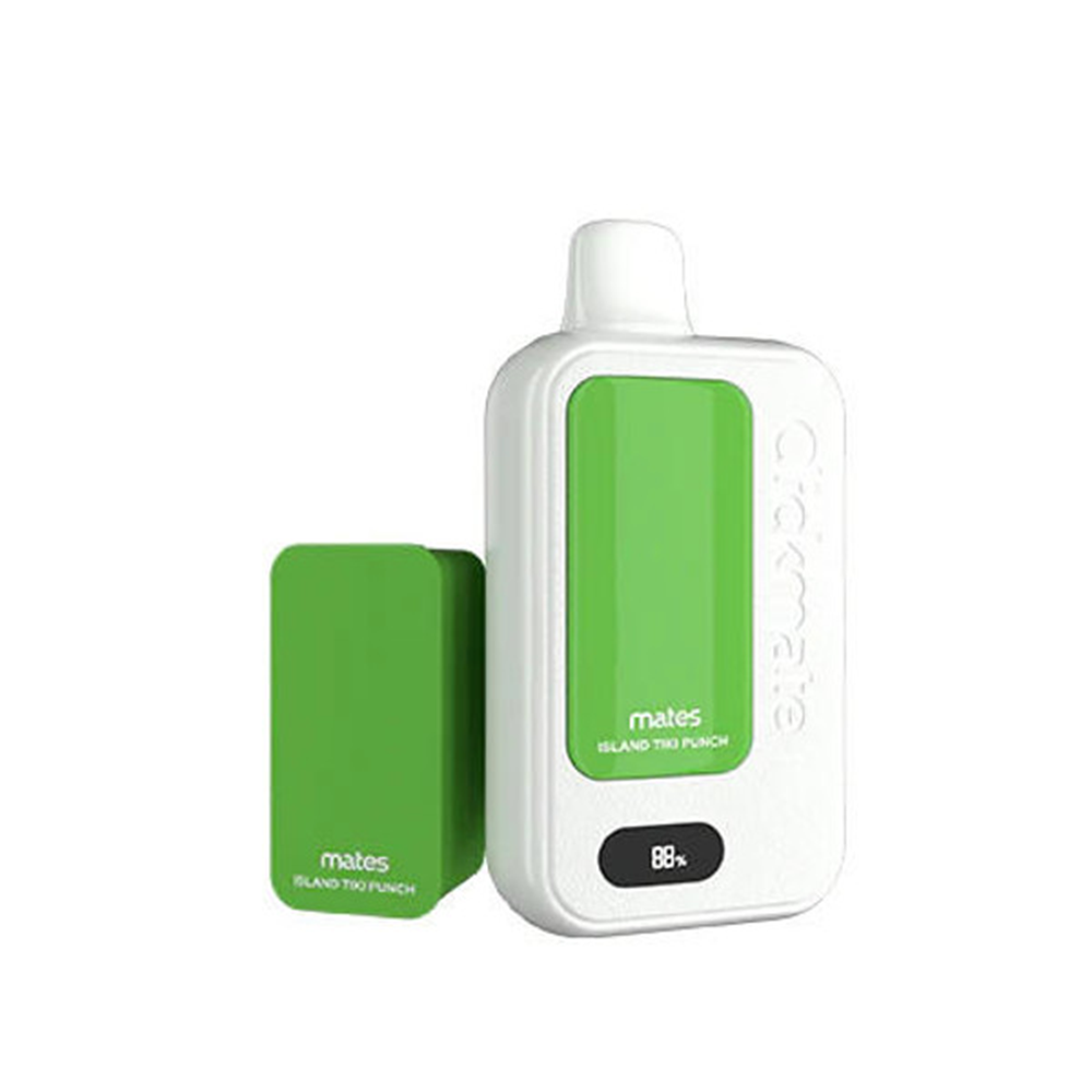 7Daze Clickmate 2% Disposable Starter Kit | 15000 Puffs | 18mL | 20mg | Island Tiki Punch