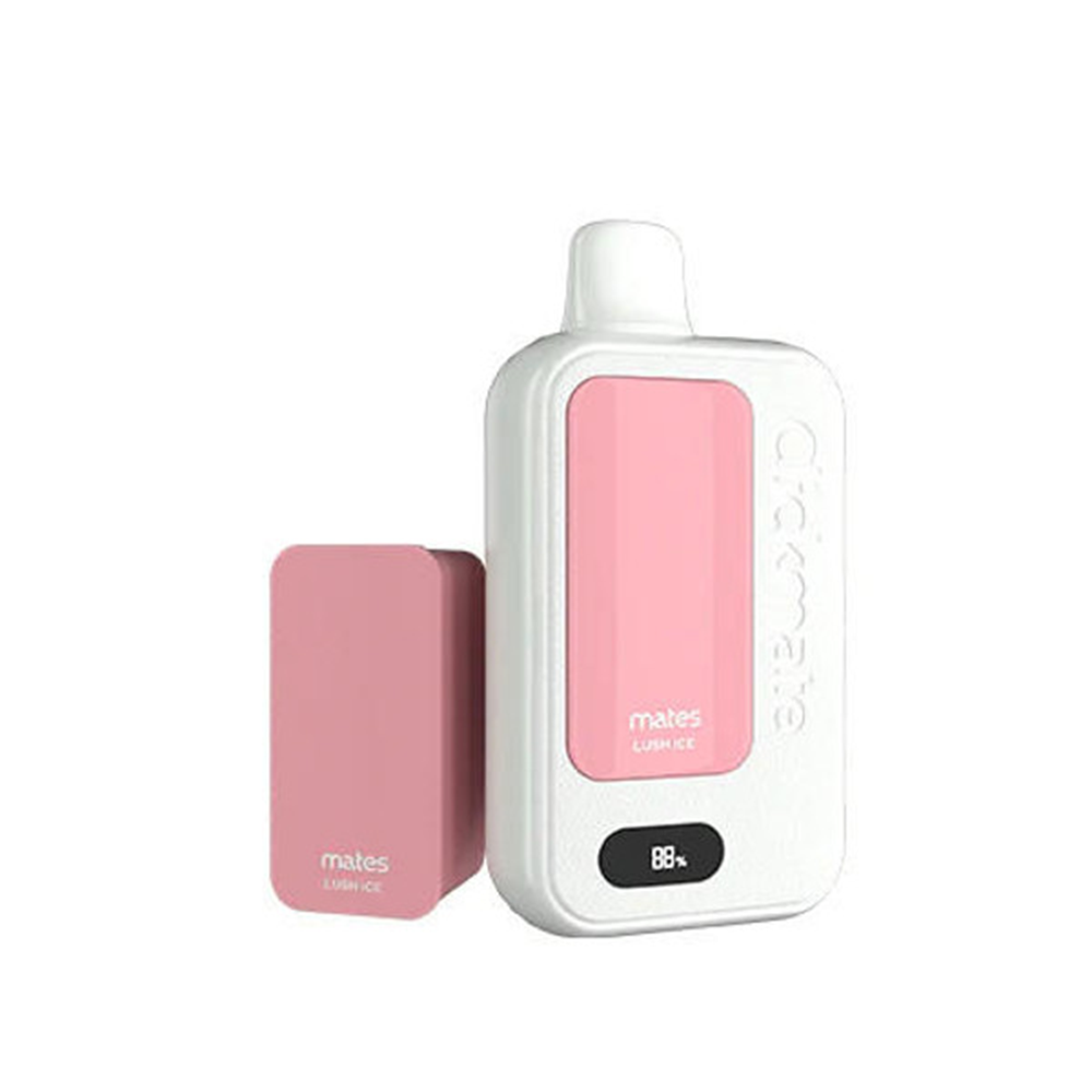 7Daze Clickmate 2% Disposable Starter Kit | 15000 Puffs | 18mL | 20mg | Lush Ice