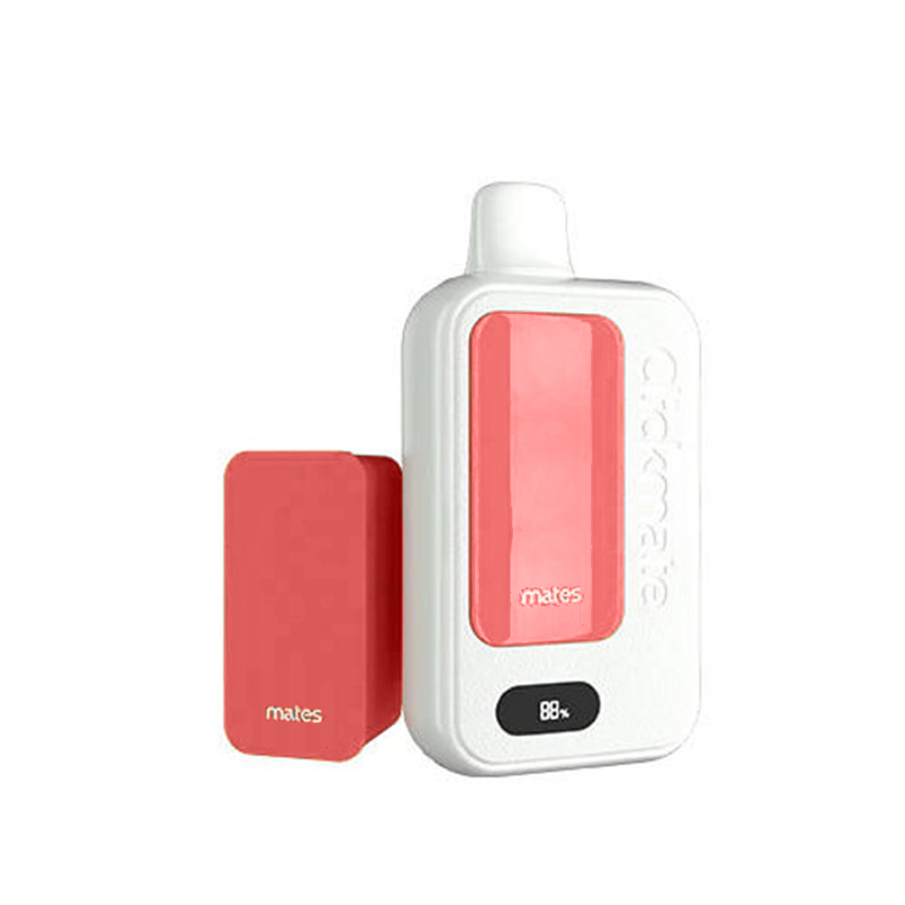 7Daze Clickmate 2% Disposable Starter Kit | 15000 Puffs | 18mL | 20mg | Strawberry Fluff