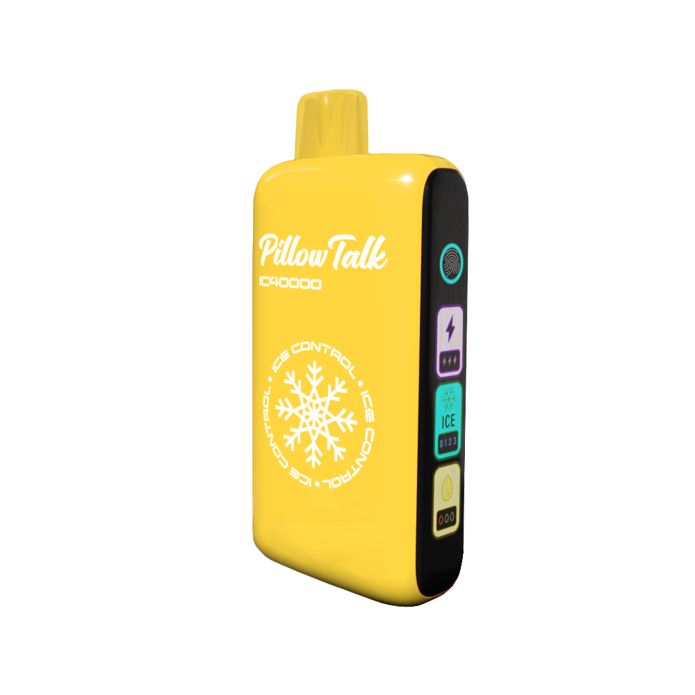 Pillow Talk IC40000 - 40000 Puffs Disposable - 20mL 50mg | Juicy Peach Ice