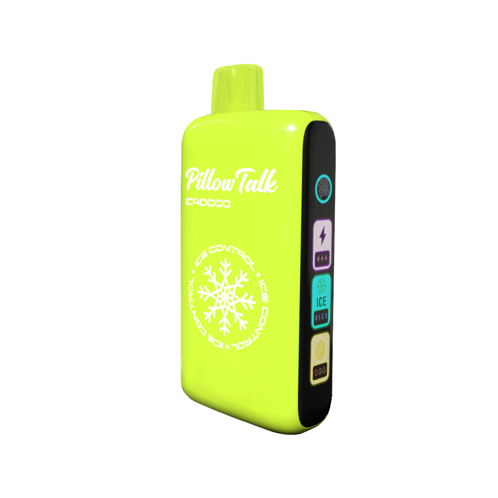Pillow Talk IC40000 - 40000 Puffs Disposable - 20mL 50mg | Sour Apple Ice