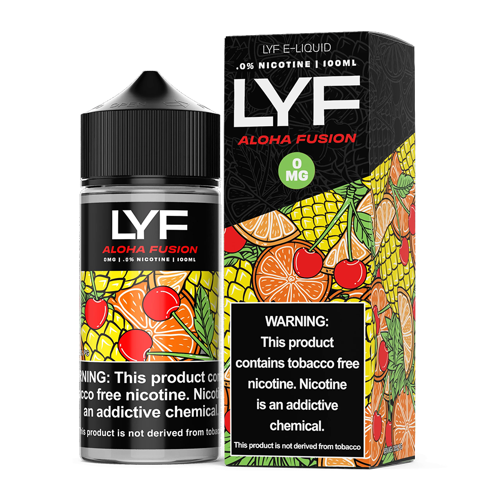 Aloha Fusion by Lyf 100mL with packaging