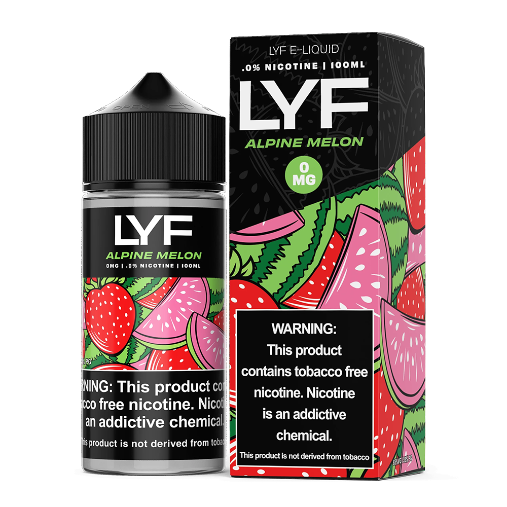 Alpine Melon by Lyf 100mL with packaging
