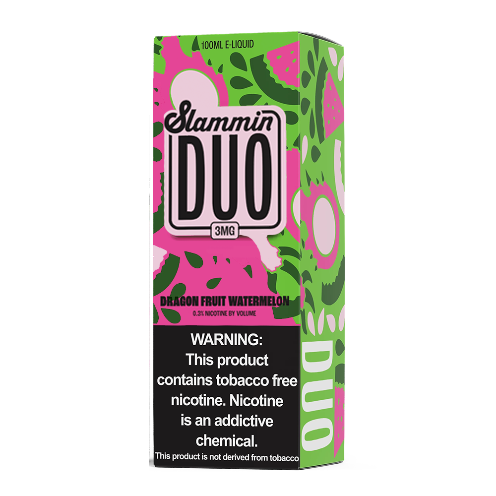 Dragonfruit Watermelon by Slammin Duo 100mL packaging only