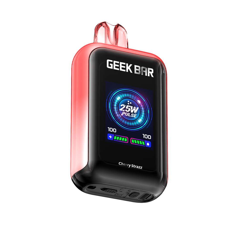 Geek Bar Sky View Disposable | 25000 Puff | 16mL | 50mg | Cherry Strazz